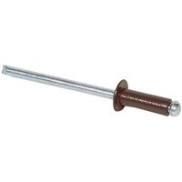 Rivetti brixo alluminio testa di moro 4X8 conf. 1000 pz von LED LEDS