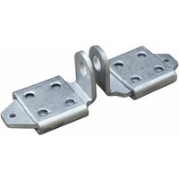 Led Leds - Vorhangschloss Öse 2212 verstellbar, 45 x 53 x 47 mm, Stahl verzinkt von LED LEDS