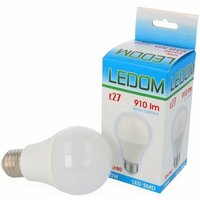 10 Stück] ledom E27 A60 Leuchtmittel 10W Neutralweiß 4000K 910 Lumen smd led Ra 80 Ersetzt 100W 220-240V Glühlampe Ø60mm Energiesparlampe von LED LINE