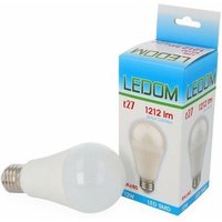 10 Stück] ledom E27 A60 Leuchtmittel 12W Neutralweiß 4000K 1212 Lumen smd led Ra 80 Ersetzt 120W 220-240V Glühlampe Ø60mm Energiesparlampe von LED LINE