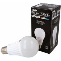 Led Line - 10x E27 18W led 1800 lm Leuchtmittel Warmweiß Ceramic Glühbirne Energiesparlampe Glühlampe Energieklasse a+ von LED LINE