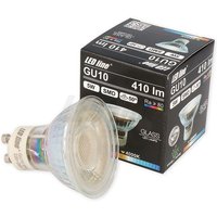 10x Led Line GU10 5W led Leuchtmittel 50° smd 4000K Neutralweiß 410 Lumen Spot Strahler Einbauleuchte Energiesparlampe Glühlampe von LED LINE