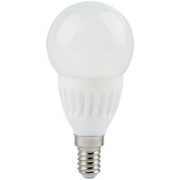 10x Stück E14 7W LED Leuchtmittel Neutralweiß 630 Lumen Kugelform Ceramic Energiesparlampe Glühlampe Energieklasse A+ von LED LINE