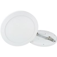 18W led Panel Aura Smart Easy Fix Dimmbar IP20 Einbau Strahler Aufputz Spot Einbauleuchte Farbeinstellung 2800K-6500K Deckenleuchte Rund ohne Rahmen von LED LINE