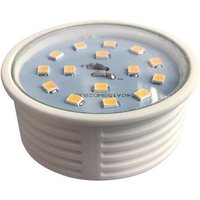 Led Line - 5x 5W Slim led Einbauleuchte Kaltweiß 400lm 20mm Höhe 230V Ø50mm Einbaustrahler GU10 Ersatz , Flach geringe Höhe von LED LINE