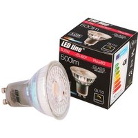 Led Line - 10x GU10 5,5W led Leuchtmittel 550 Lumen Spot Strahler Einbauleuchte Energiesparlampe Glühlampe 4000K Neutralweiß von LED LINE