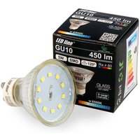 Led Line - GU10 5W led Leuchtmittel Kaltweiß 6500K 450 Lumen Spot Strahler Einbauleuchte Energiesparlampe Glühlampe von LED LINE