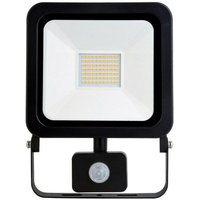 Led Line - led photon IP65 Scheinwerfer pir Fluter Strahler Flutlicht 50W mit Bewegungsmelder 4000K 4000lm Neutralweiß IP65 Wasserdicht Außenstrahler von LED LINE