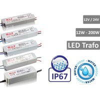 LED Trafo 24W 2A 12V Netzteil IP67 Wasserdicht Transformator Treiber für LED Leuchtmittel Beleuchtung LED Trafo 24W 2A 12V Netzteil IP67 Wasserdicht Transformator Treiber für LED Leuchtmittel Beleuchtung von LED LINE