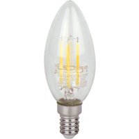 Lite LED-Glühbirne E14 5W 2700K 600lm 220-240V filament C35 candle dimmbar - Led Line von LED LINE