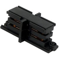 Verbinder I mini linear für 3-Phasen-Stromschiene LUMICANTO Schwarz PRIME von LED LINE