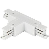 Led Line - Verbinder t für 3-Phasen-Stromschiene lumicanto rechts Weiß mit Einspeisemöglichkeit prime von LED LINE