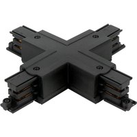 Led Line - Verbinder x für 3-Phasen-Stromschiene lumicanto Schwarz mit Einspeisemöglichkeit prime von LED LINE