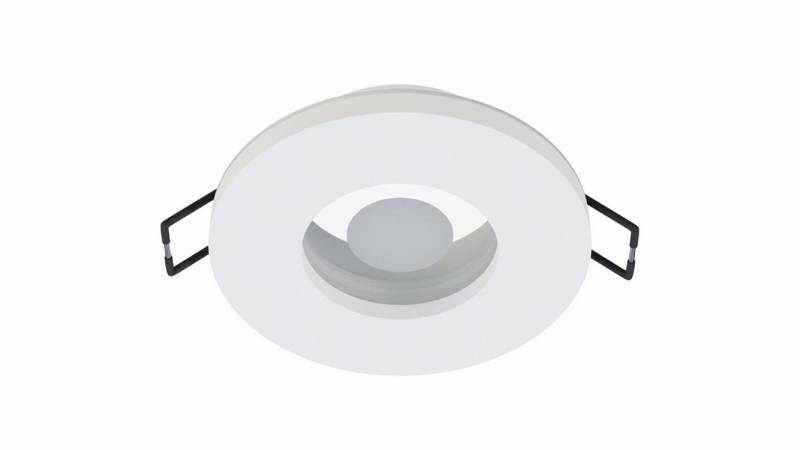 LED Labs LED Einbaustrahler Aqua Deckenleuchte für GU10 Rund IP44 Ø 55 mm Bohrloch, ohne Leuchtmittel, Runde Form mit Aluminiumgehäuse von LED Labs