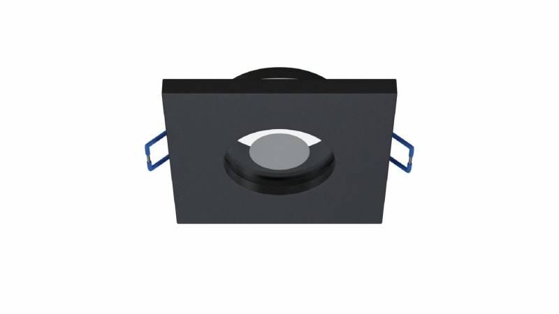 LED Labs LED Einbaustrahler BONA Deckenleuchte für GU10 quadratisch IP44 Ø 60 cm Bohrloch, ohne Leuchtmittel, IP44-Schutz von LED Labs
