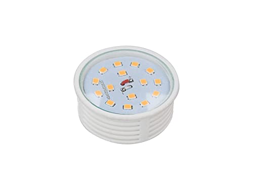 10x 5W Slim LED Einbauleuchte Warmweiß 400lm 20mm Höhe 230V Ø50mm Einbaustrahler Dimmbar GU10 Ersatz von LED-Line