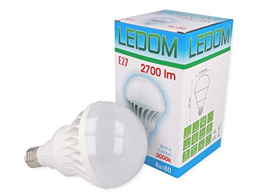 E27 30W LED 2700 lm Leuchtmittel Warmweiß Ceramic Glühbirne Energiesparlampe Glühlampe von LED-Line