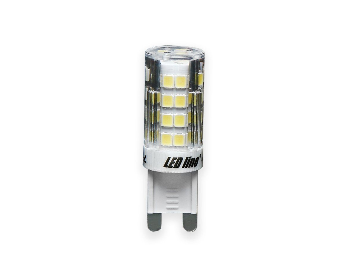 LED-Line LED-Leuchtmittel G9 LED Leuchtmittel 4W 6000K Kaltweiß 350 Lumen Stiftsockel, 10 St. von LED-Line