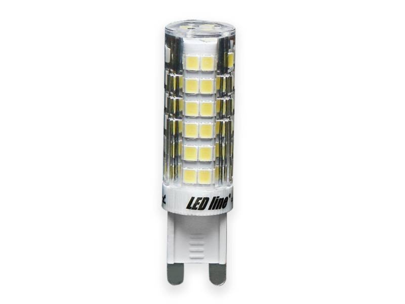 LED-Line LED-Leuchtmittel G9 LED Leuchtmittel 6W 6000K Kaltweiß 550 Lumen Stiftsockel, 6 St. von LED-Line