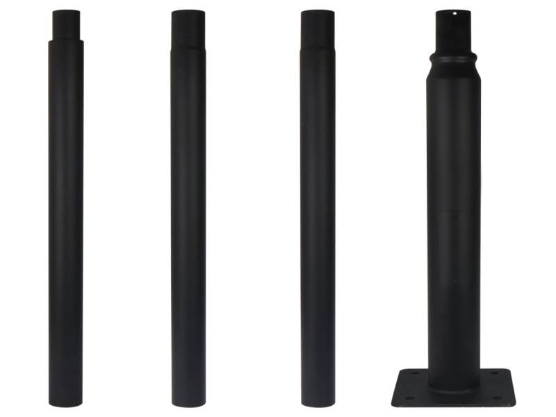 LED-Line LED Außen-Stehlampe LED line PRIME Lichtmast 4m für Parkleuchte Stehlampe höhenverstellbar, NEIN von LED-Line