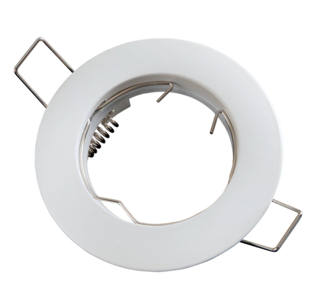 LED-Line LED Einbaustrahler LED line® Einbaustrahler max. 35W Spot IP20 Downlight rund weiß matt, matt von LED-Line