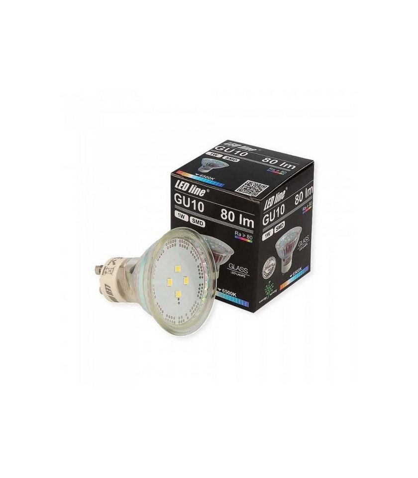 LED-Line LED-Leuchtmittel LED-line LED GU10 1W Reflektor 80lm 120° Glas 220-260V Kaltweiß 6500K, GU10, Kaltweiß LED-Line LED-Leuchtmittel LED-line LED GU10 1W Reflektor 80lm 120° Glas 220-260V Kaltweiß 6500K, GU10, Kaltweiß von LED-Line