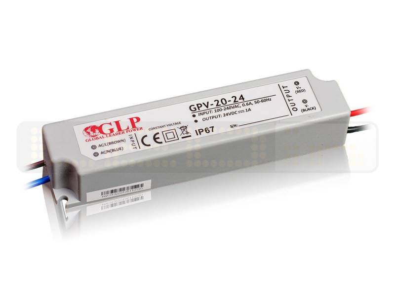 LED-Line Trafo 24W 1A 24V IP67 Netzteil IP67 Wasserdicht Transformator Treiber LED Trafo von LED-Line