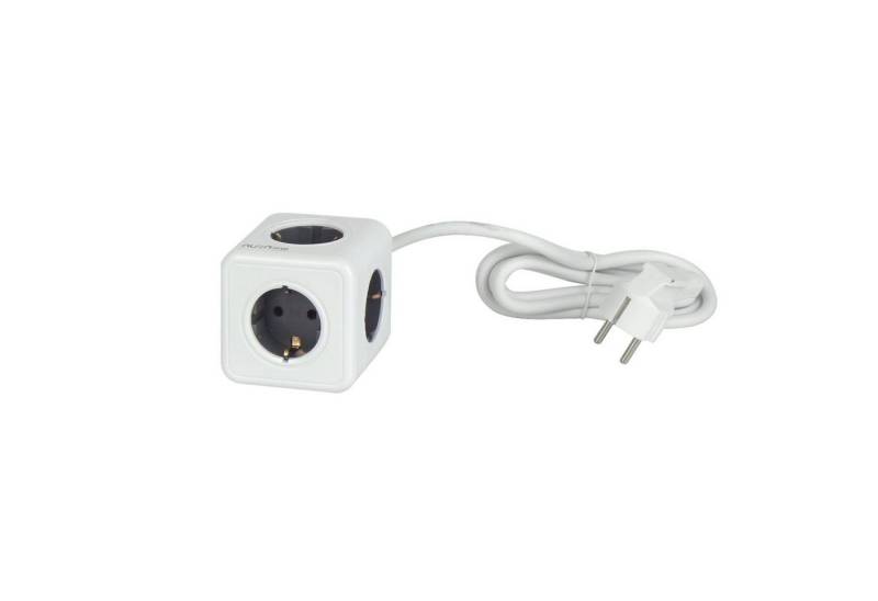 LED-Line LED line Splitter CUBE Adapter 5-fach Steckdose, mit 1,5m Kabel Mehrfachsteckdose von LED-Line