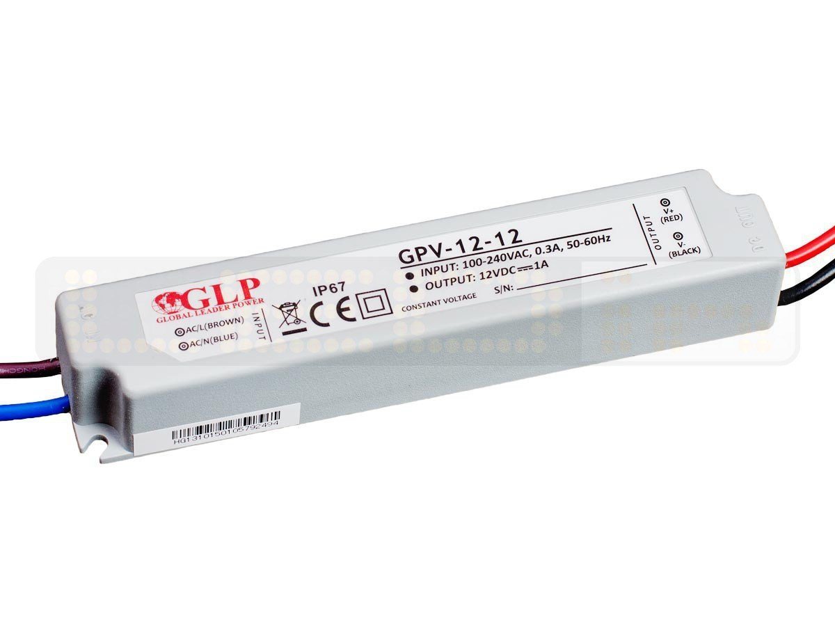 LED-Line Trafo 12W 1A 12V Netzteil IP67 Wasserdicht Transformator Treiber LED Trafo LED-Line Trafo 12W 1A 12V Netzteil IP67 Wasserdicht Transformator Treiber LED Trafo von LED-Line