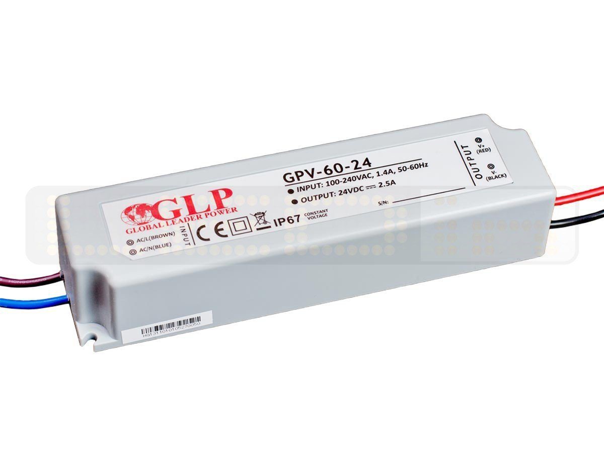 LED-Line Trafo 60W 2,5A IP67 Netzteil IP67 Wasserdicht Transformator Treiber LED Trafo LED-Line Trafo 60W 2,5A IP67 Netzteil IP67 Wasserdicht Transformator Treiber LED Trafo von LED-Line