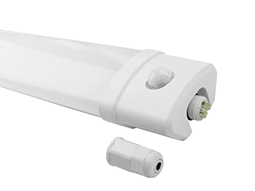 TRI-PROOF 30W LED 60cm Feuchtraumleuchte mit Bewegungsmelder Neutralweiß IP65 Wasserdicht Wannenleuchte TRI-PROOF 30W LED 60cm Feuchtraumleuchte mit Bewegungsmelder Neutralweiß IP65 Wasserdicht Wannenleuchte von LED-Line