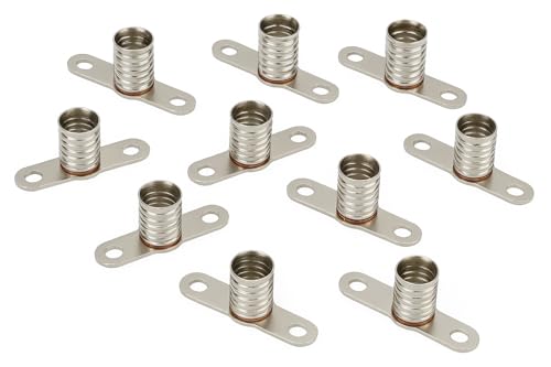 10x Ersatz E10 Fassung Sockel LED Glühlampen Lötfahnen Glühlämpchen E 10 10x Ersatz E10 Fassung Sockel LED Glühlampen Lötfahnen Glühlämpchen E 10 von LED-Mafia