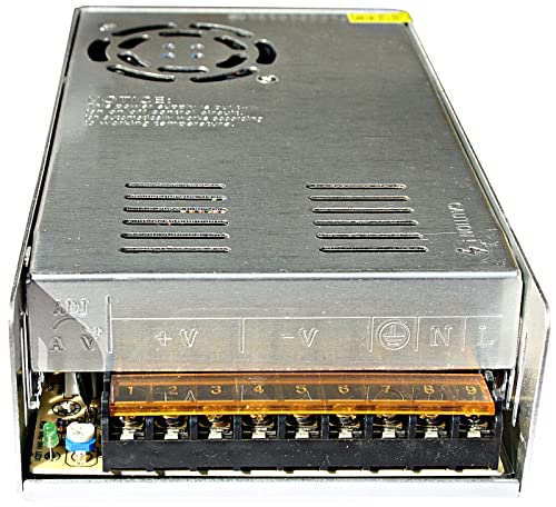 400 W 12V 230V DC LED Stromversorgung Netzteil watt Travo Trafo Transformator IP33 Stripe von LED-Mafia