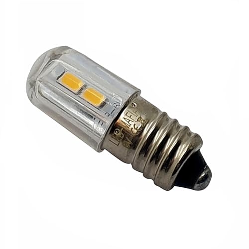 E10 LED 6V - Lampe Birne Schraubsockel Sparlampe Niedervolt SMD (warmweiß, 303er (10x29mm)) von LED-Mafia