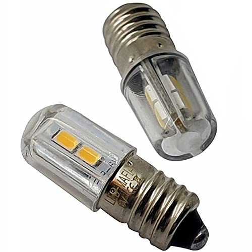 E10 LED 6V - Lampe Birne Schraubsockel Weihnachtsstern Leuchtstern Faltstern Adventstern (2, kaltweiß) von LED-Mafia