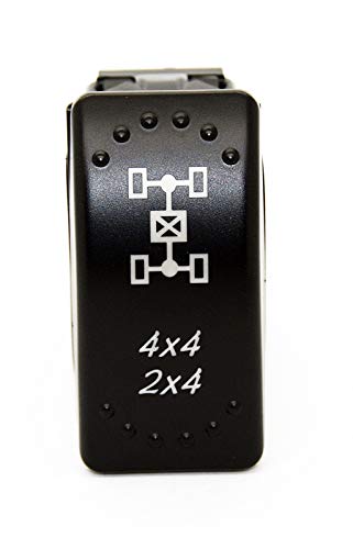 LED-Mafia Allrad Sperre Zuschaltung - 4X4 2X4 JJ63 - Symbol Kippschalter Wippschalter Schalter Auto Boot KFZ LKW Licht 12V 24V von LED-Mafia
