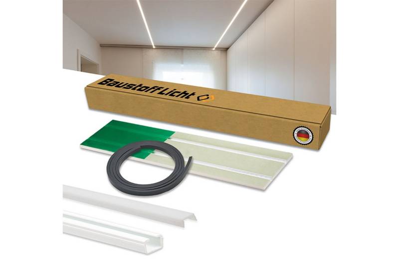 LED Profilelement LED-Stripe-Profil flächenbündige Lichtlinien, 0-flammig, Zubehör LED Profilelement LED-Stripe-Profil flächenbündige Lichtlinien, 0-flammig, Zubehör von LED Profilelement