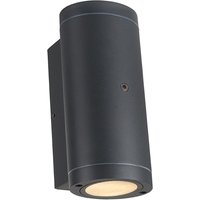 LED Outdoor-Wandleuchte Kendall 2xGU10 IP44 anthrazit von LED'S LIGHT