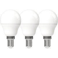 LED SMD Leuchtmittel Globe G45 E14 4,9W 470lm 2700K opal 150° 3er-Sparpack von LED'S LIGHT