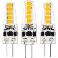LED SMD Leuchtmittel Kapsel G4 1,8W 185lm 2700K klar 330° 3er-Pack von LED'S LIGHT