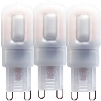 LED SMD Leuchtmittel Kapsel G9 G9 2,5W 240lm 2700K gefrostet 270° 3er-Sparpack von LED'S LIGHT