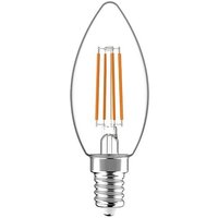 LED's light LED Filament Leuchtmittel - Kerze C35, E14, 4,5W, 2700K, Klar 330° - 470 lm LED's light LED Filament Leuchtmittel - Kerze C35, E14, 4,5W, 2700K, Klar 330° - 470 lm von LED'S LIGHT