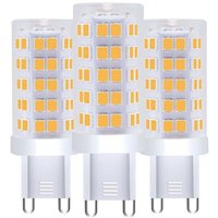 LED's light LED SMD Leuchtmittel - Korn G9, 4.5W, 2700K, Klar - 3er Pack - 550 lm von LED'S LIGHT