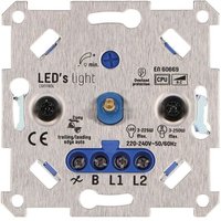 Universal Dimmer 3 - 250W Halogen-/LED-Lampen Wechselschaltung Universal Dimmer 3 - 250W Halogen-/LED-Lampen Wechselschaltung von LED'S LIGHT