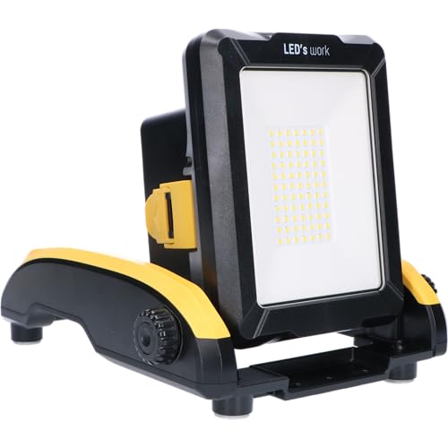 LED's work 0300819 LED-Baustrahler für 18V Werkzeugakkus 20W kaltweiß IK08 IP54 von LED's work