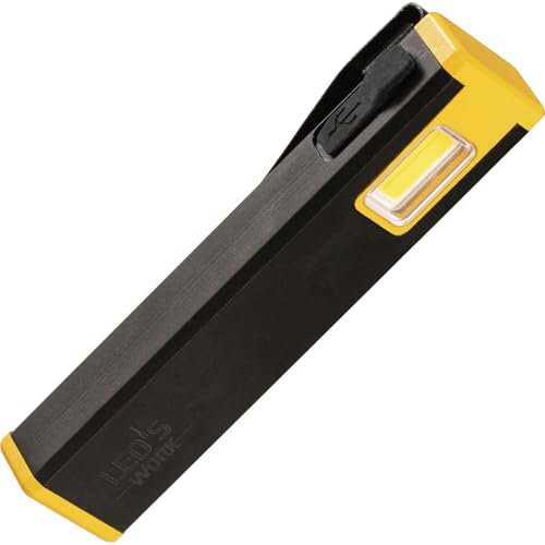 Leds Work Akku Handlampe LED 300 Lumen - 5000 K, USB-C, Magnet-Clip, 3 Lichtmodi Leds Work Akku Handlampe LED 300 Lumen - 5000 K, USB-C, Magnet-Clip, 3 Lichtmodi von LED's work