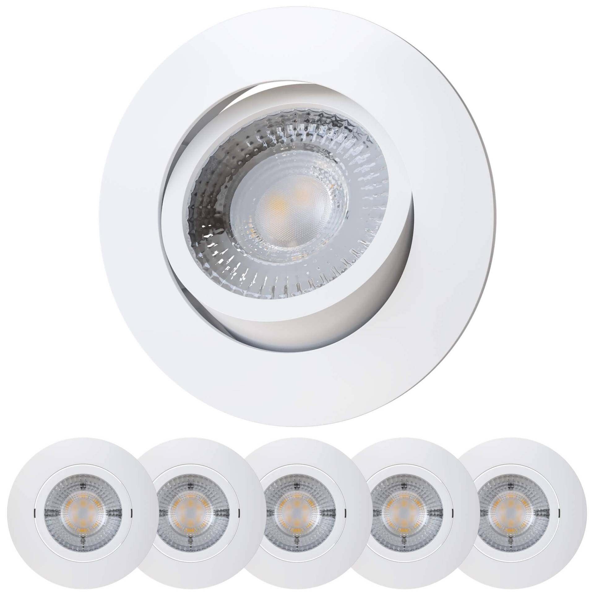 NTM3-DBTM-IBN334W NTM3-DBTM-IBN334W von LED Spot Schwenkbar Weiß-Matt I NT-Serie