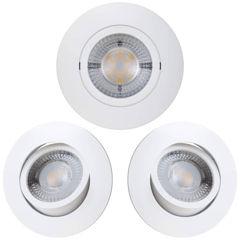 NTM6-DBTM-IBN334W von LED Spot Schwenkbar Weiß-Matt I NT-Serie