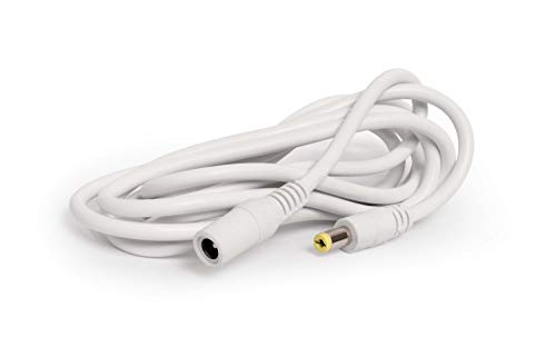 2 Pol DC Gleichstrom - Erweiterungskabel mit Steckverbindungen (DC Buchse / DC Stecker) 5m von LED Universum
