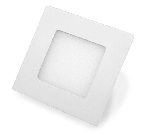 LED Panel, Quadratisch mit 4W Leistung, Einbau, Warmweiß, 8,6cm - Typ: ECONOMY SQ04086WW von LED Universum